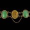 Jade 18 Karat Yellow Gold Bracelet, 1920s, Image 5