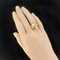 Wide Diamond Gold Band Ring 4