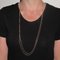 Antique Twisted Link Matinee Long Chain Necklace 4