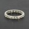 1 Carat Diamond Platinum Eternity Band Ring, Image 5