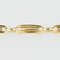French 18 Karat Yellow Gold Baby Curb Bracelet, 1900s 6
