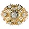 Diamond 18 Karat Rose Gold Radiant Ring, 1960s 1