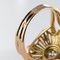 Diamond 18 Karat Rose Gold Radiant Ring, 1960s 15