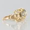 0.20 Carat Diamond Yellow Gold Ring, 1940s, Image 8