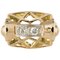 Ring aus 0.20 Karat Gelbgold mit Diamanten, 1940er 1
