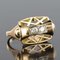 0.20 Carat Diamond Yellow Gold Ring, 1940s, Image 11