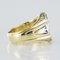 Masonic Yellow Gold Platinum Signet Man Ring, 1960s 6