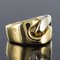 Bague Pomellato Moderne en Or Jaune 18 Carat Blanc 13