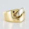 Bague Pomellato Moderne en Or Jaune 18 Carat Blanc 6