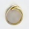 Modern Pomellato 18 Karat Yellow White Gold Ring 16