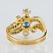 Anillo France Sapphire Diamantes platino de oro amarillo de 18 quilates de Rain, Imagen 14