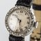 Art Deco French Diamond Platinum Mechanical Ladies Watch by Gray, 1930s 4