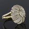 Diamonds Rock Crystal Yellow Gold Ring, 1960s, Image 10