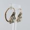 19th Century Rose Gold and Diamond Drop Earrings by Front 7