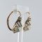 19th Century Rose Gold and Diamond Drop Earrings by Front, Image 7