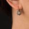 19th Century Rose Gold and Diamond Drop Earrings by Front 5