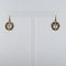 19th Century Rose Gold and Diamond Drop Earrings by Front 8