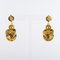 14 Karat Yellow Gold Dangle Earrings, 1960s 6