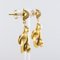14 Karat Yellow Gold Dangle Earrings, 1960s 3