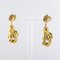 14 Karat Yellow Gold Dangle Earrings, 1960s 4