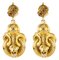 14 Karat Yellow Gold Dangle Earrings, 1960s 1