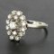 French Diamond 18 Karat White Gold Marquise Ring, 1970s 4
