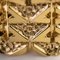 Italian Flowers Motifs Engraved 18 Karat Yellow Gold Bracelet, 1960s 5