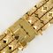 Italian Flowers Motifs Engraved 18 Karat Yellow Gold Bracelet, 1960s 12