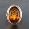 Vintage Ring aus 18 Karat Gelbgold 18 Karat Citrin, 1960er 8