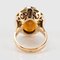 Bague 11,50 Carat Vintage en Or Jaune 18 Carats, 1960s 5