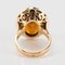 Vintage Ring aus 18 Karat Gelbgold 18 Karat Citrin, 1960er 5