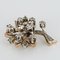 19th Century French Diamond Rose Gold Tree Brooch by Silver 7