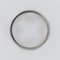 Modern 0.24 Carat Diamond Platinum Band Wedding Ring, Image 9