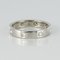 Alianza de plata con anillo de platino de 0,24 quilates, Imagen 10