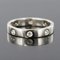 Bague Alliance 0.24 Carat Diamant Platinum Moderne 8