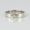 Modern 0.24 Carat Diamond Platinum Band Wedding Ring 7