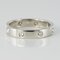 Modern 0.24 Carat Diamond Platinum Band Wedding Ring, Image 3