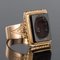 19th Century French Napoleon Third Carnelian Intaglio Gold Signet Ring, Image 10