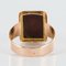 19th Century French Napoleon Third Carnelian Intaglio Gold Signet Ring 8