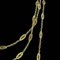 French Art Deco 18 Karat Yellow Gold Long Necklace by Fili, 1930s 5