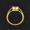 Solitaire Rhodolith Garnet Ring 4