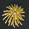 French Retro Diamond Gold Floral Brooch, Image 2