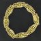 French 18 Karat Yellow Gold Bracelet with Floral Motifs, 1900s, Image 4