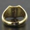 French 18 Karat Yellow Gold Signet Ring, Image 5