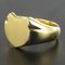 French 18 Karat Yellow Gold Signet Ring, Image 4