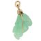 Engraved Emerald and 18 Karat Gold Pendant Charm, 1960s, Image 1