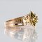 French 19th Century 18 Karat Rose and Yellow Gold Promise Ring 9