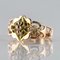 Bague Promise en Rose Massif et Or Jaune 18 Carat, France 6