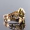 French 19th Century 18 Karat Rose and Yellow Gold Promise Ring 4