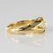 19th Century 0.80 Carat Diamond and 18 Karat Yellow Gold Bangle Ring 11